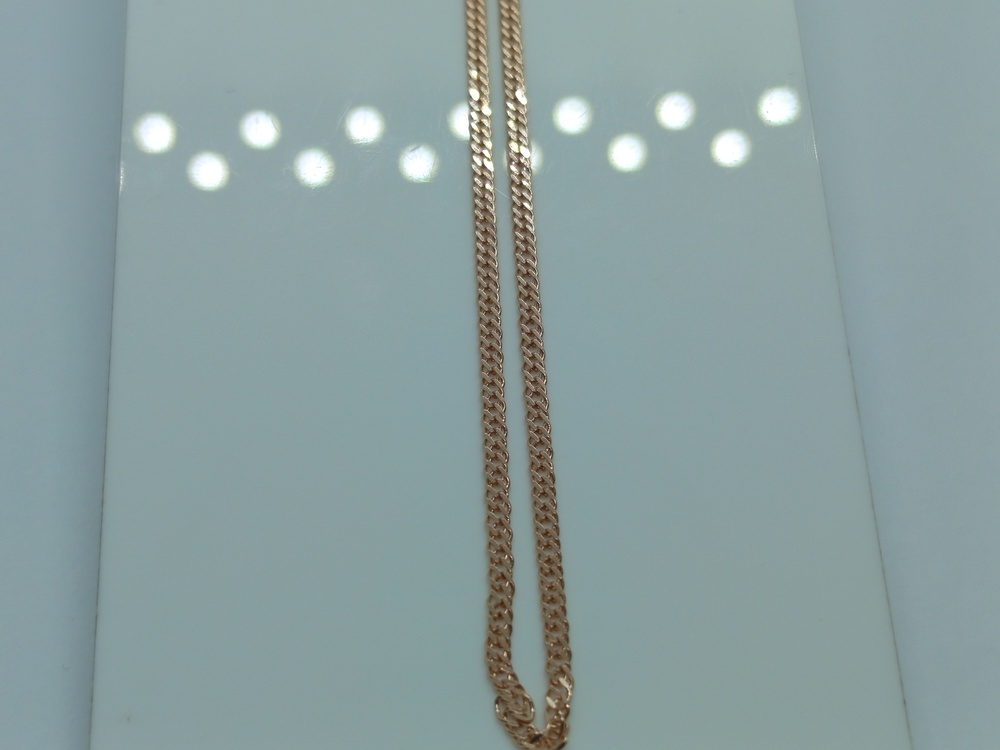 ЦЛР2585 ЦЕПЬ ПОЛНОВЕСНАЯ Ромб двойной (Au 585)