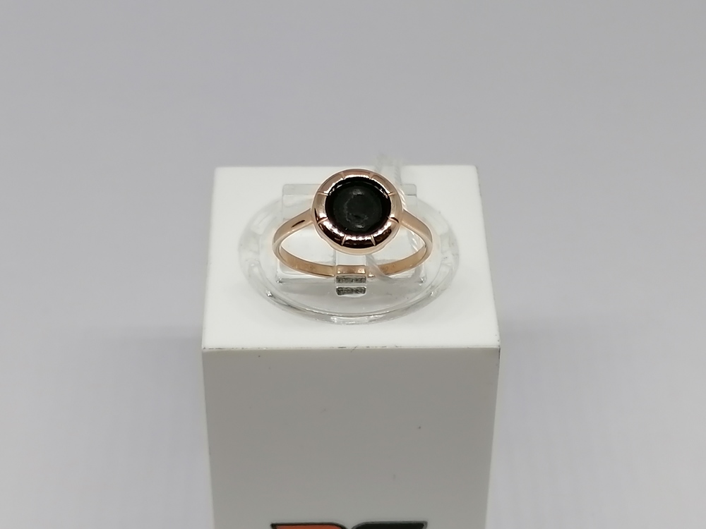 КОЛКМ585 КОЛЬЦО С КАМНЕМ (Au 585)