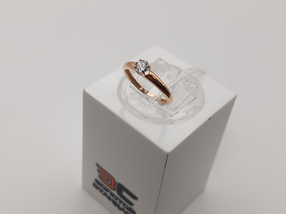 КОЛЬЦО С КАМНЕМ (Au 375)