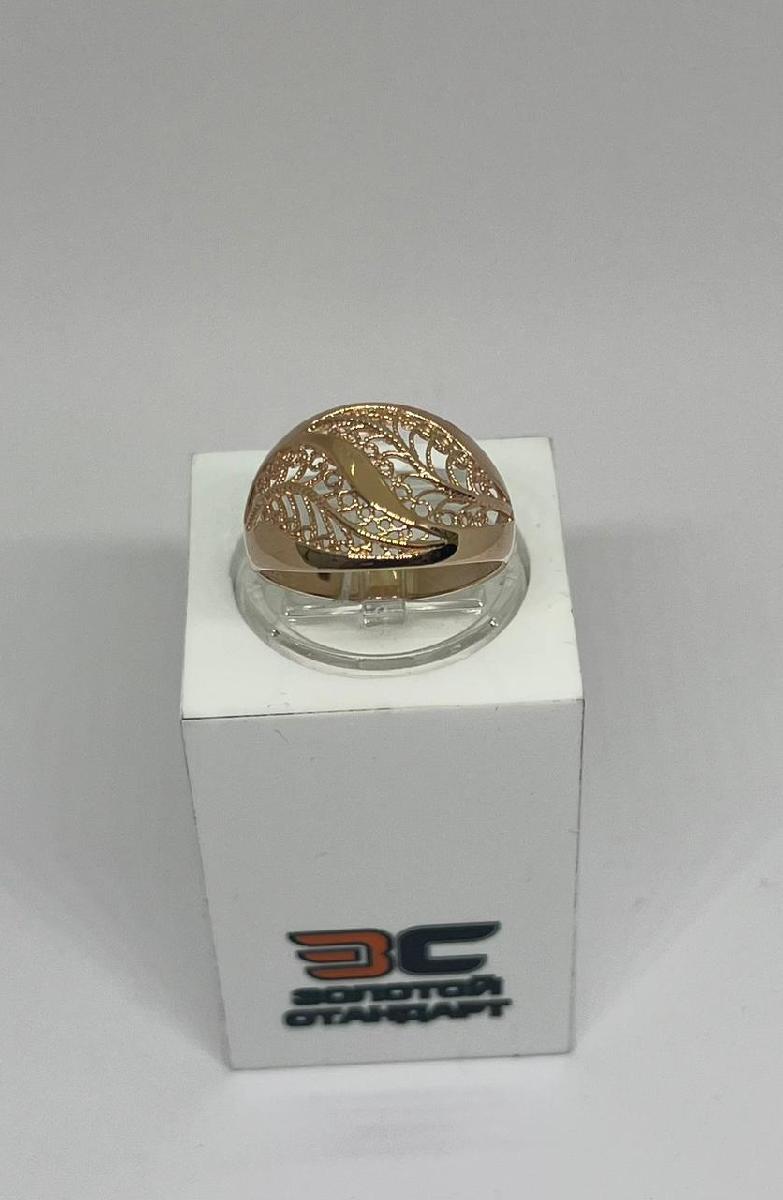 КОЛБКМ585 КОЛЬЦО БЕЗ КАМНЯ (Au 585)