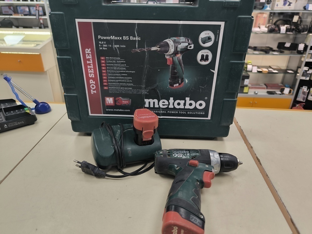 Шуруповерт Metabo POWERMAXX BS BASIC