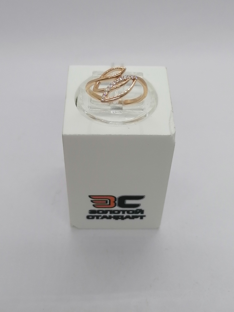 КОЛКМИ585 КОЛЬЦО С КАМНЯМИ (Au 585)