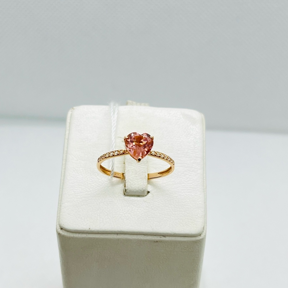 КОЛКМИ585 КОЛЬЦО С КАМНЯМИ (Au 585)