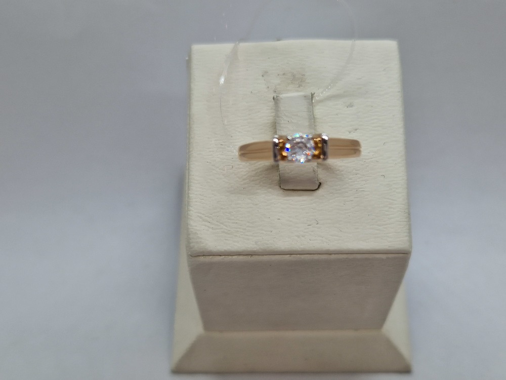 КОЛЬЦО С КАМНЕМ (Au 585)