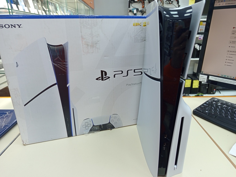 Игровая приставка PlayStation 5 Slim 1TB (С дисководом)