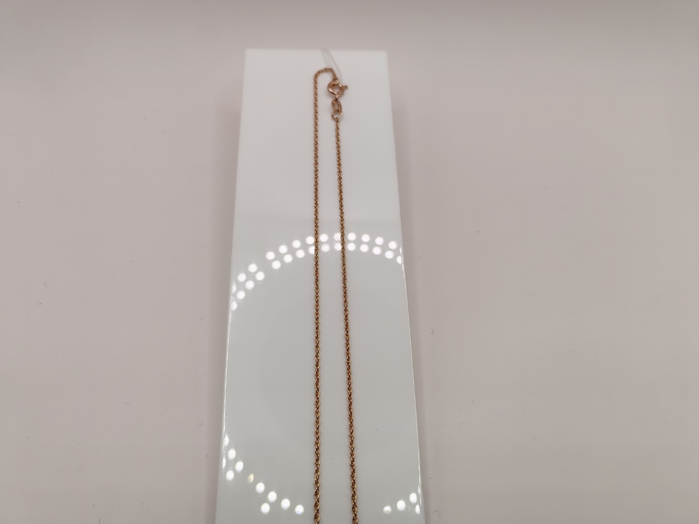 ЦЕПЬ ПОЛНОВЕСНАЯ Веревка (Au 585)