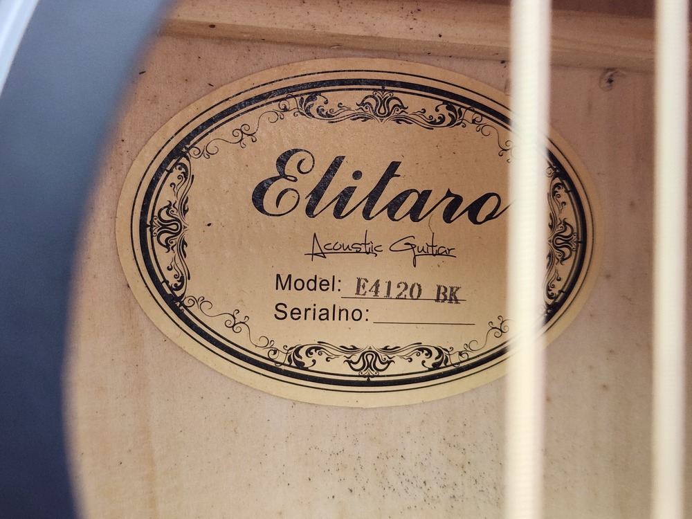 Гитара акустическая Elitaro E4120
