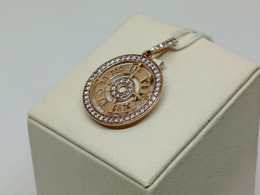 ПОДКМИ585 ПОДВЕСКА С КАМНЯМИ (Au 585) ПОДКМИ585 ПОДВЕСКА С КАМНЯМИ (Au 585)