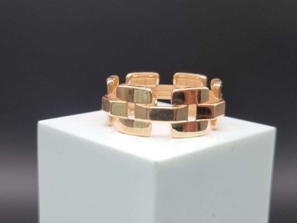 08-108456 КОЛЬЦО БЕЗ КАМНЯ (Au 585)