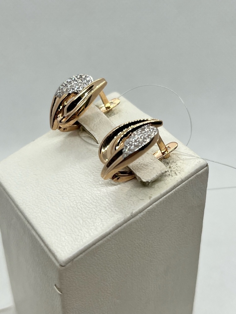 СЕРЬГИ С КАМНЯМИ (Au 585)