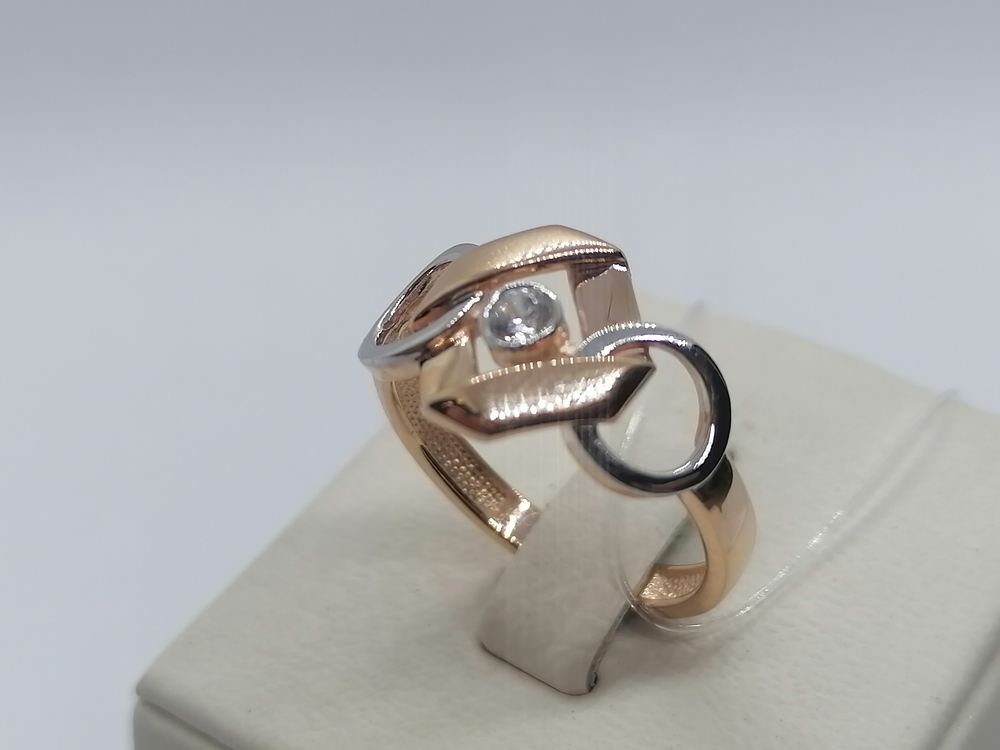 КОЛЬЦО С КАМНЕМ (Au 585)