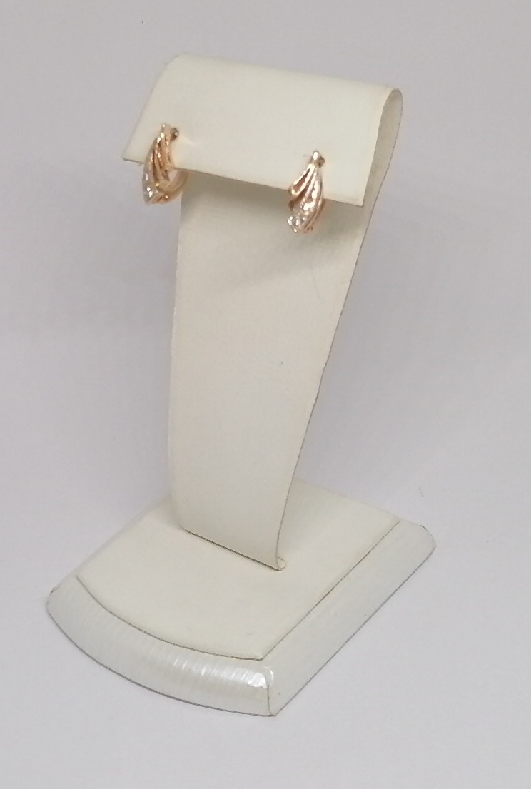 СКМИ585 СЕРЬГИ С КАМНЯМИ (Au 585)