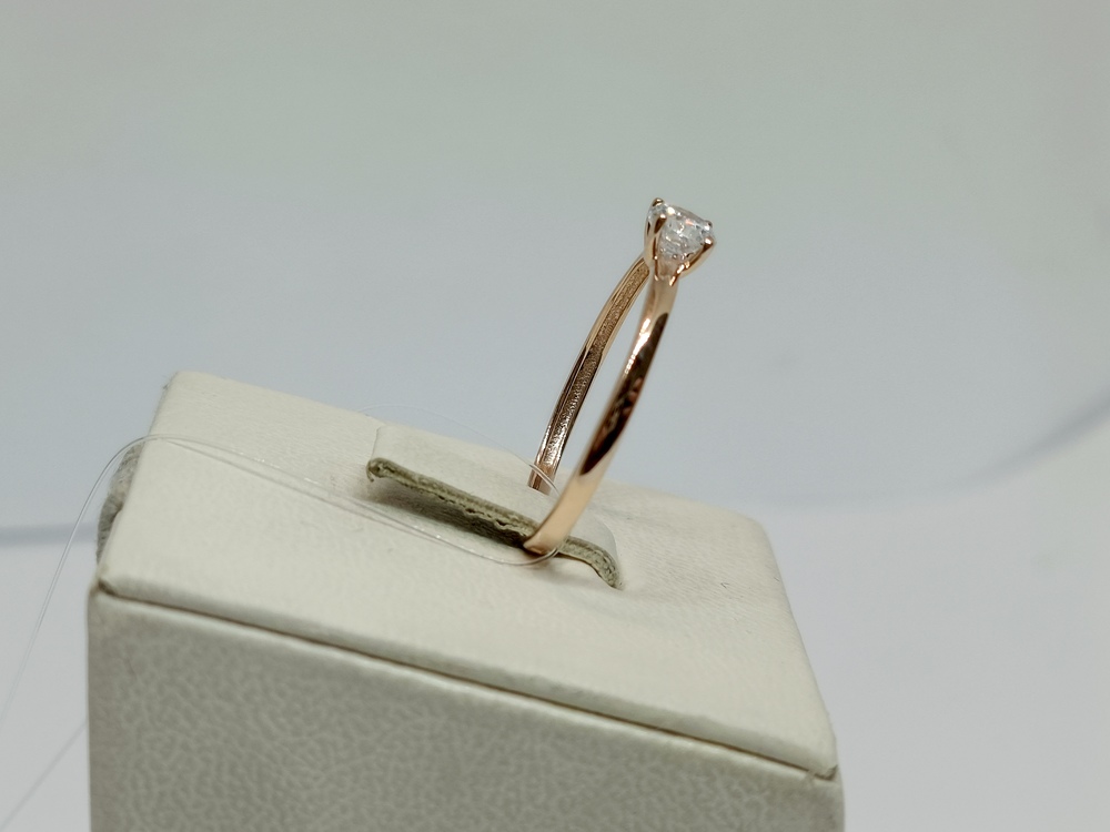 КОЛЬЦО С КАМНЕМ (Au 585)