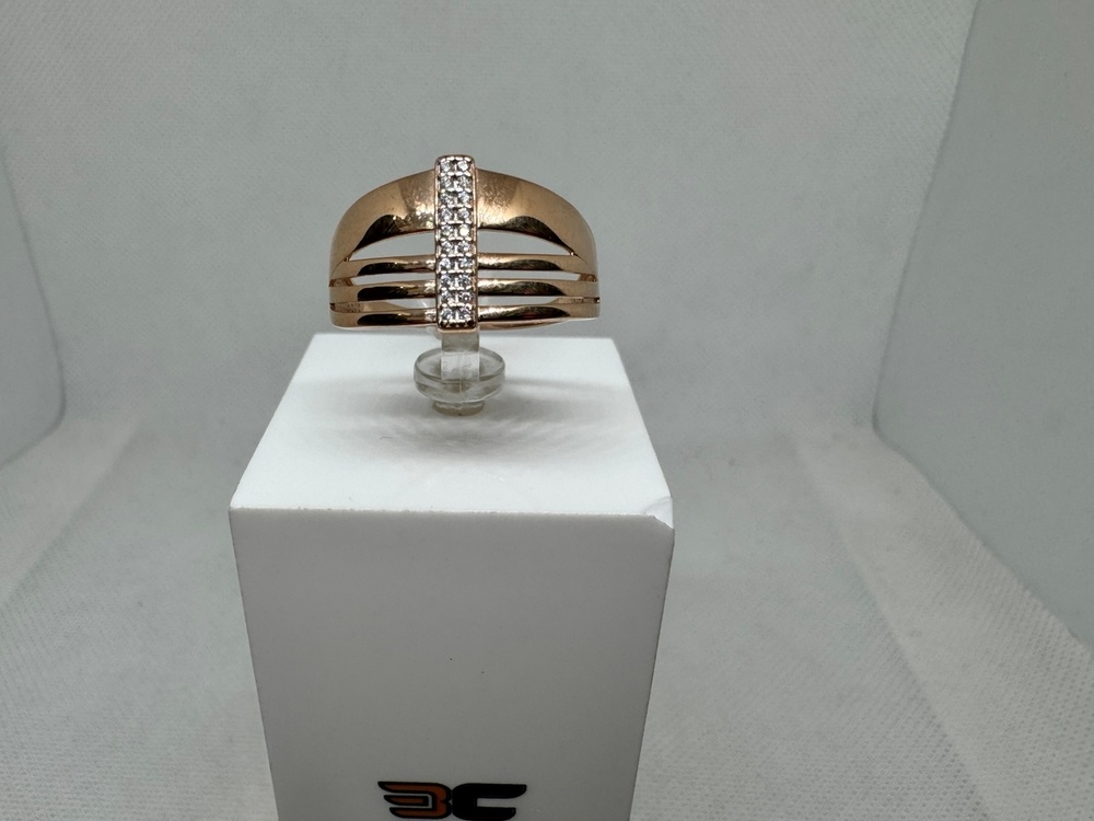 КОЛКМИ585 КОЛЬЦО С КАМНЯМИ (Au 585)