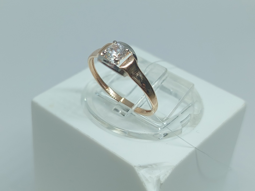 КОЛЬЦО С КАМНЕМ (Au 585)