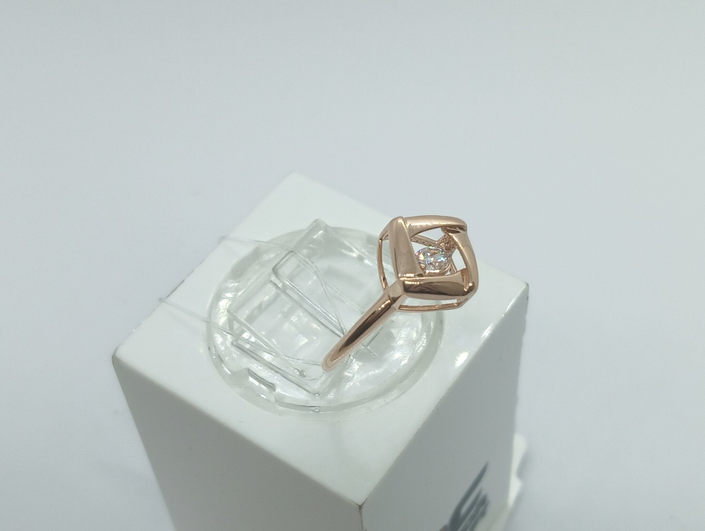 КОЛЬЦО С КАМНЕМ (Au 585)