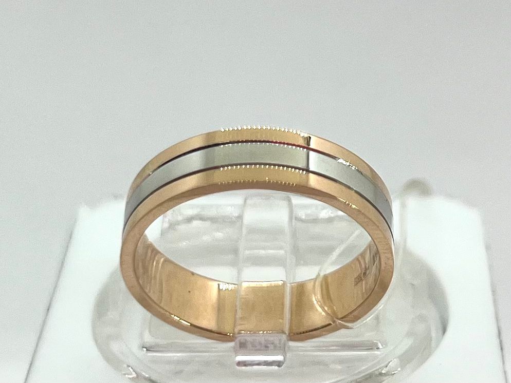 КОЛЬЦО ОБРУЧАЛЬНОЕ без камня (Au 585)