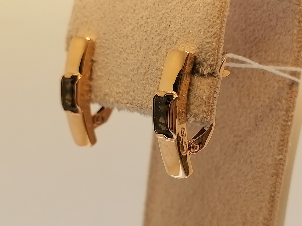 СЕРЬГИ РАУХ ТОПАЗ (Au 585)