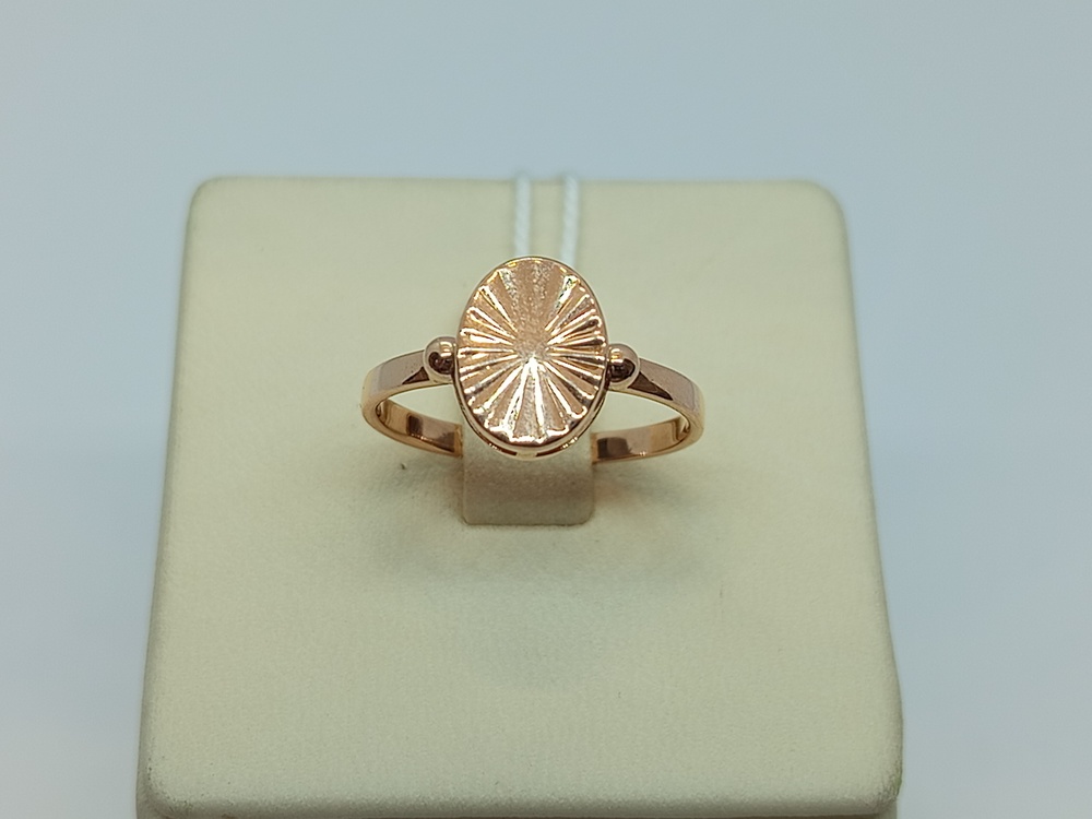 КОЛБКМ585 КОЛЬЦО БЕЗ КАМНЯ (Au 585)