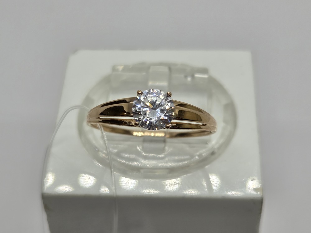 КОЛЬЦО С КАМНЕМ (Au 585)