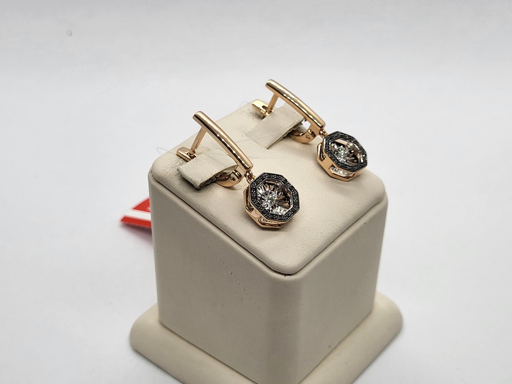 СЕРЬГИ БРИЛЛИАНТ (Au 585)