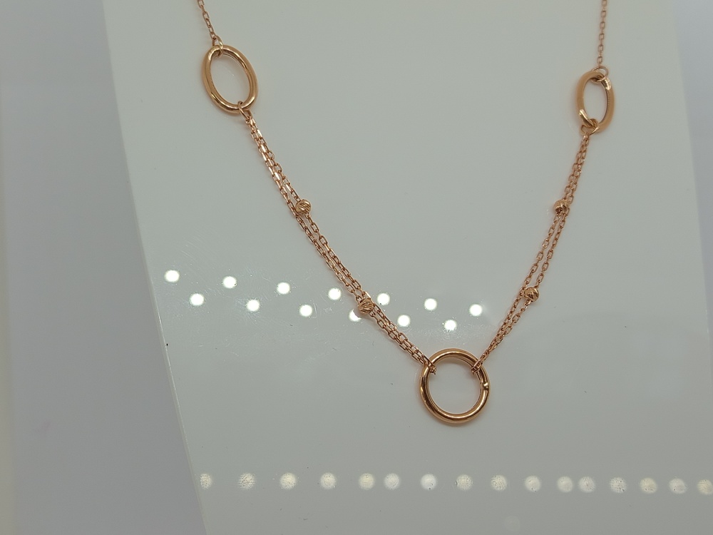 КОЛЬЕ БЕЗ КАМНЯ (Au 585)