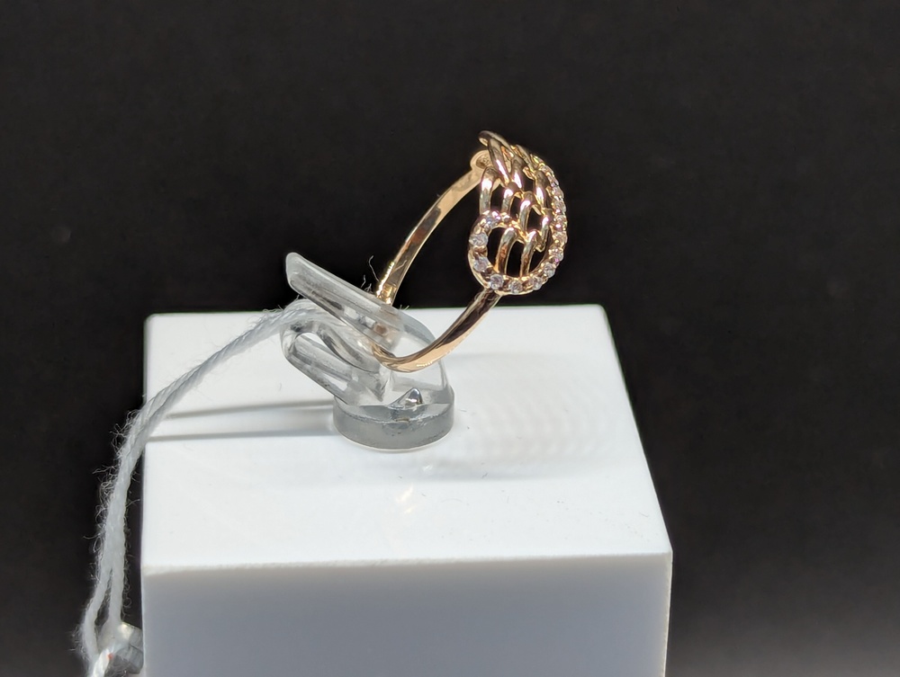 КОЛКМИ585 КОЛЬЦО С КАМНЯМИ (Au 585)