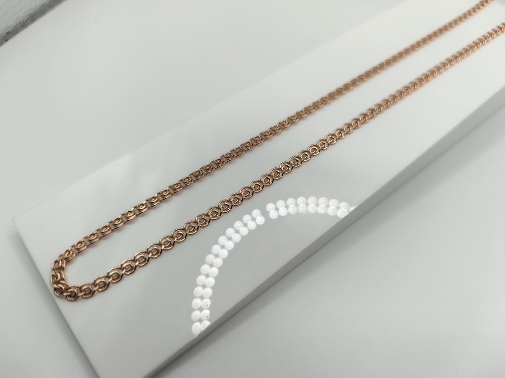 ЦЕПЬ ПУСТОТЕЛАЯ Лав (Au 585)