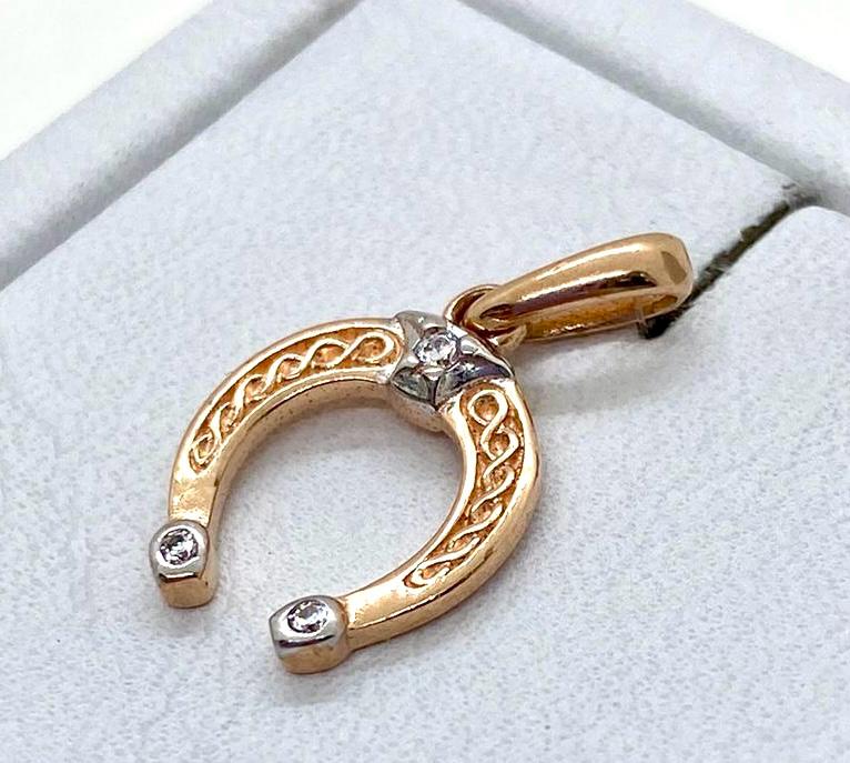 ПОДВЕСКА С КАМНЯМИ (Au 585)