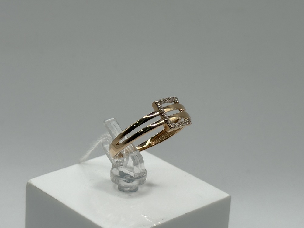 КОЛКМИ585 КОЛЬЦО С КАМНЯМИ (Au 585)