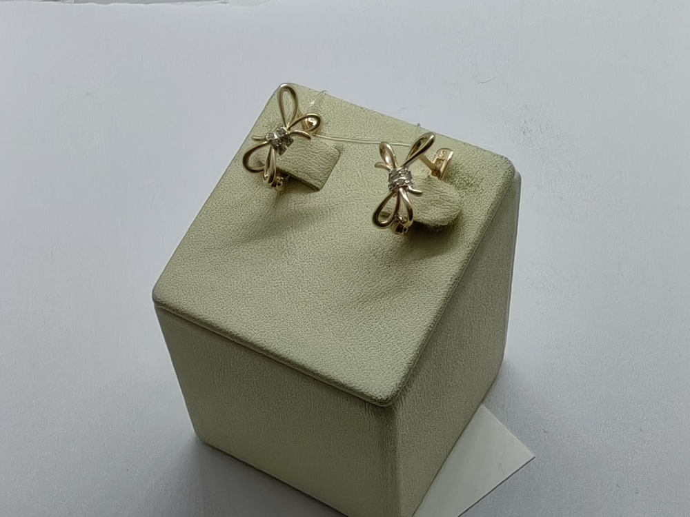 СЕРЬГИ С КАМНЯМИ (Au 585)