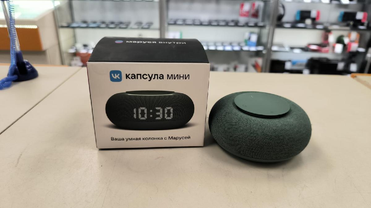 Умная колонка VK Капсула Мини
