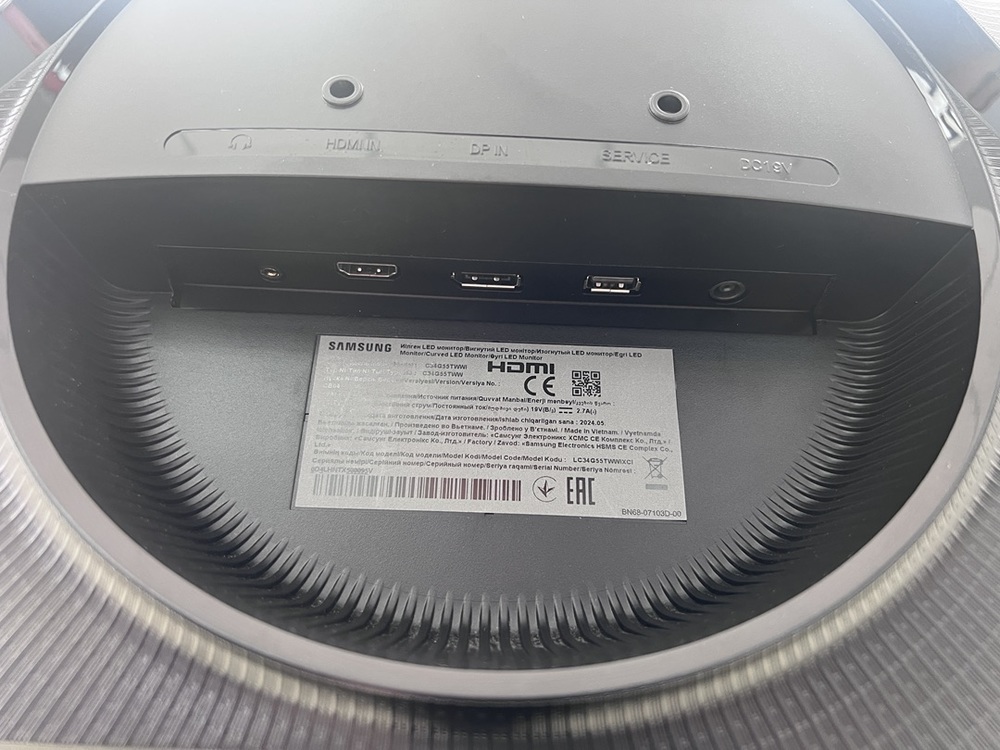 Монитор Samsung G5 G34G55TWWI