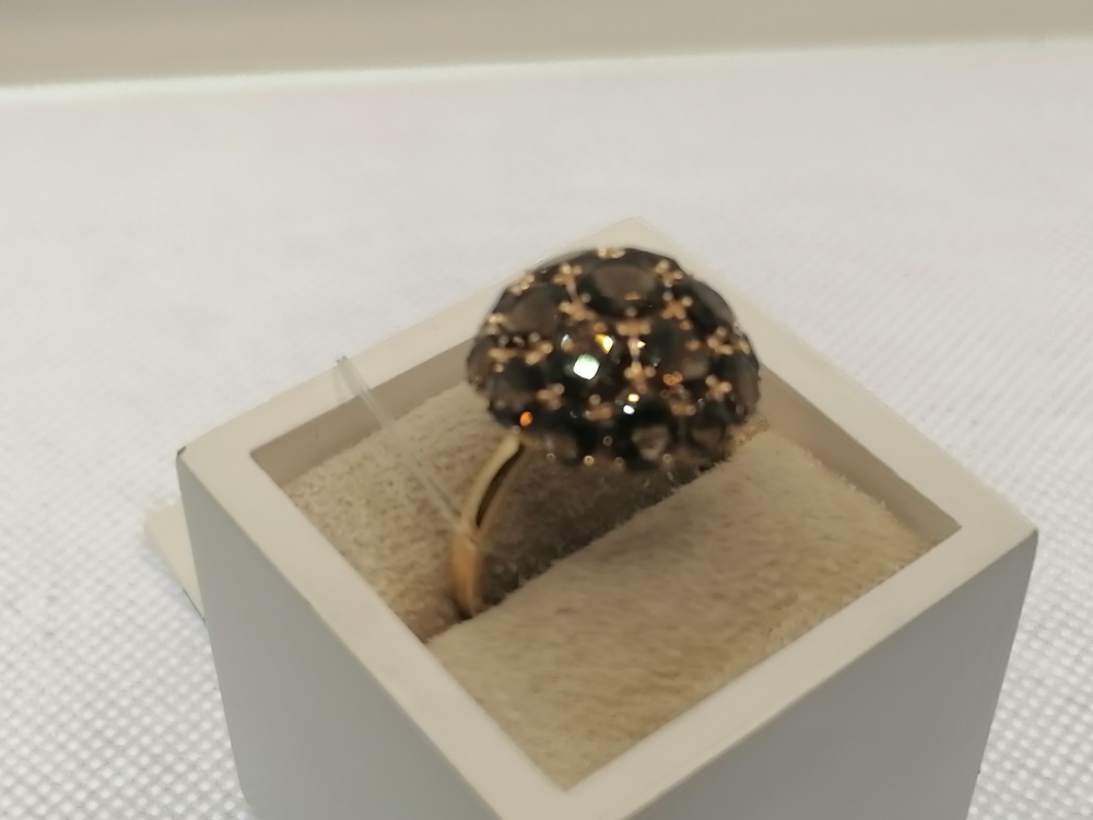 КОЛЬЦО РАУХ-ТОПАЗ (Au 585)