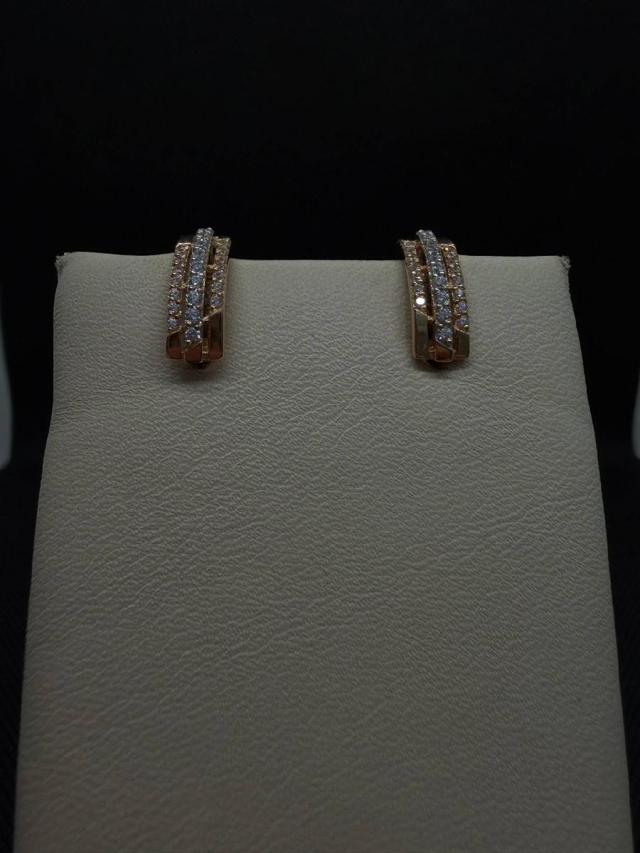 СЕРЬГИ С КАМНЯМИ (Au 585)