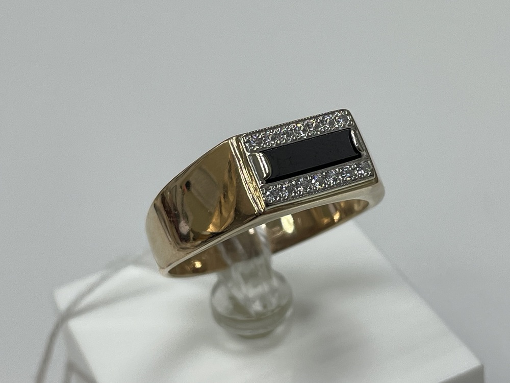 ПЕЧКМИ585 ПЕЧАТКА С КАМНЯМИ (Au 585)