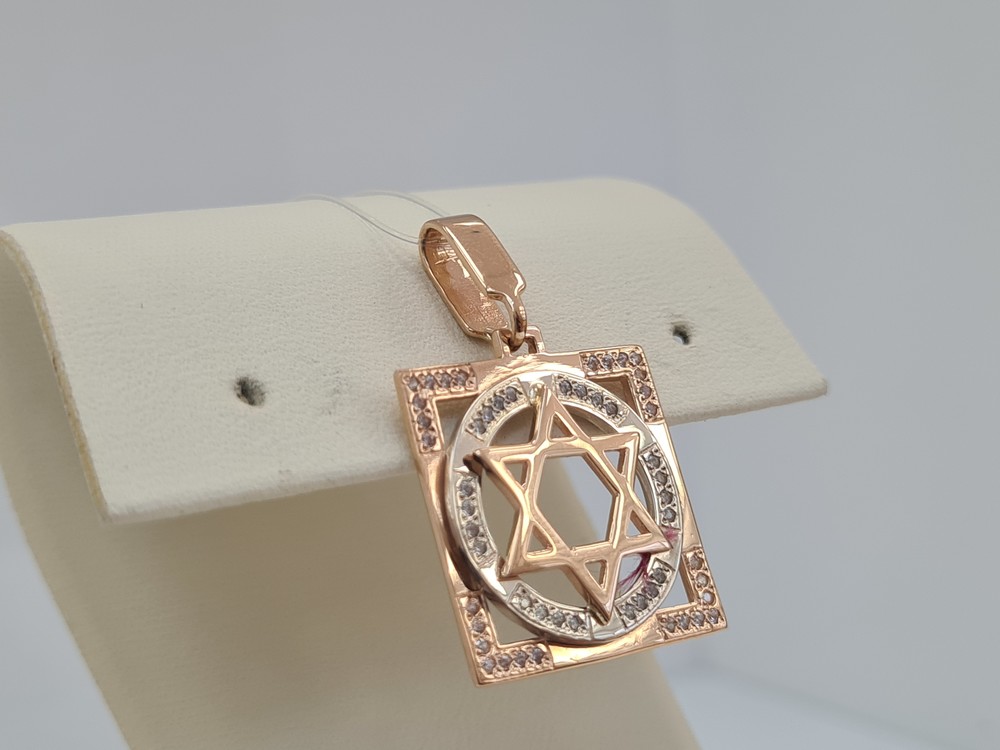 ПОДВЕСКА С КАМНЯМИ (Au 585)