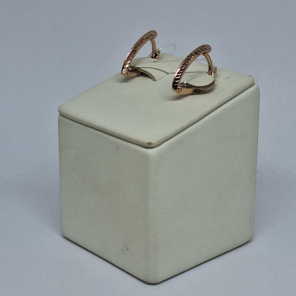 СЕРЬГИ БЕЗ КАМНЯ (Au 585)