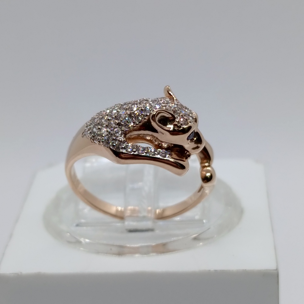 КОЛКМИ585 КОЛЬЦО С КАМНЯМИ (Au 585)