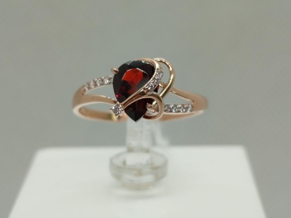 КОЛКМИ585 КОЛЬЦО С КАМНЯМИ (Au 585)