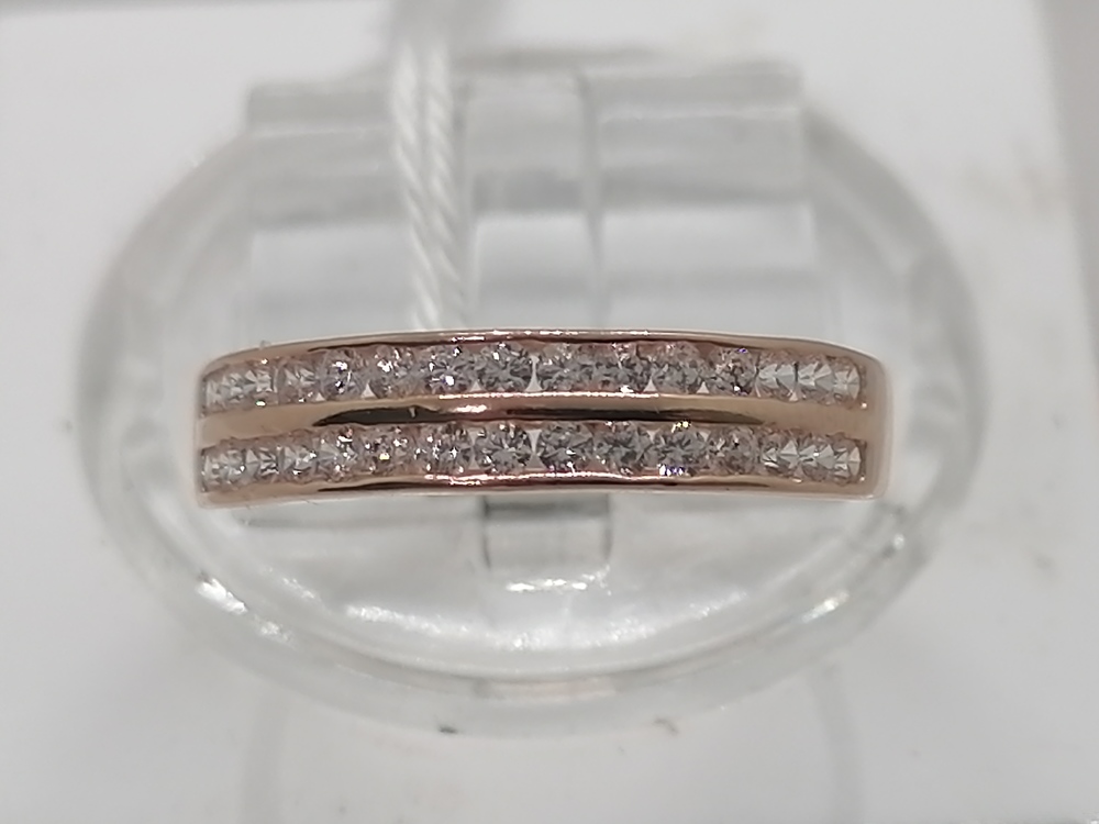 КОЛКМИ585 КОЛЬЦО С КАМНЯМИ (Au 585)