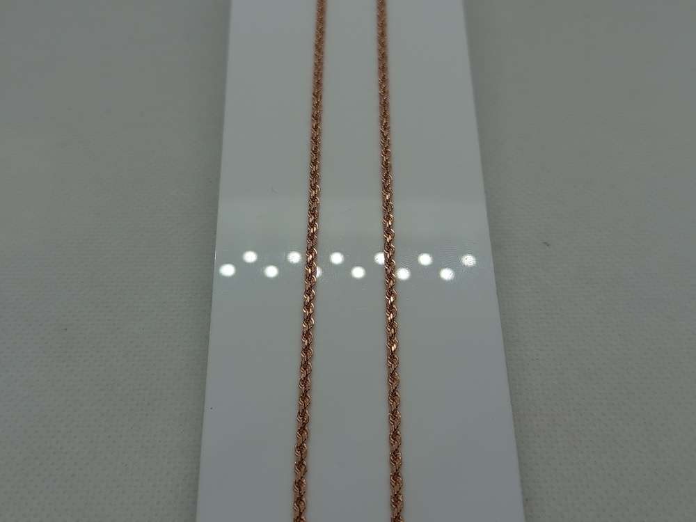 ЦЛВР585 ЦЕПЬ ПОЛНОВЕСНАЯ Веревка (Au 585)