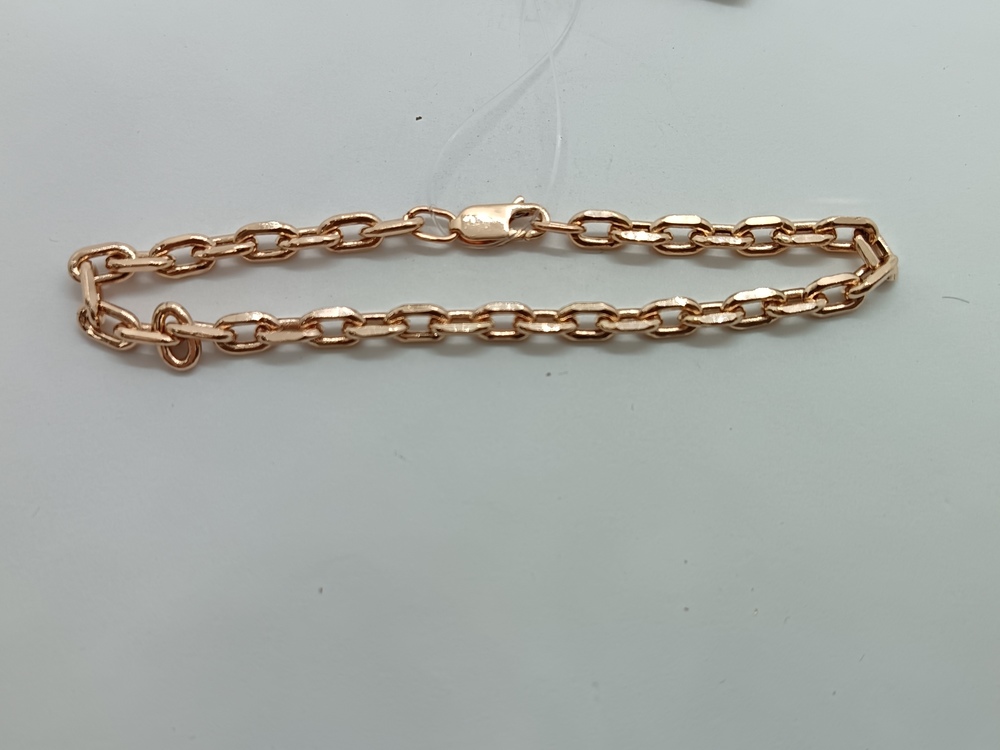 620715024 БРАСЛЕТ ПУСТОТЕЛЫЙ Якорное (Au 585)