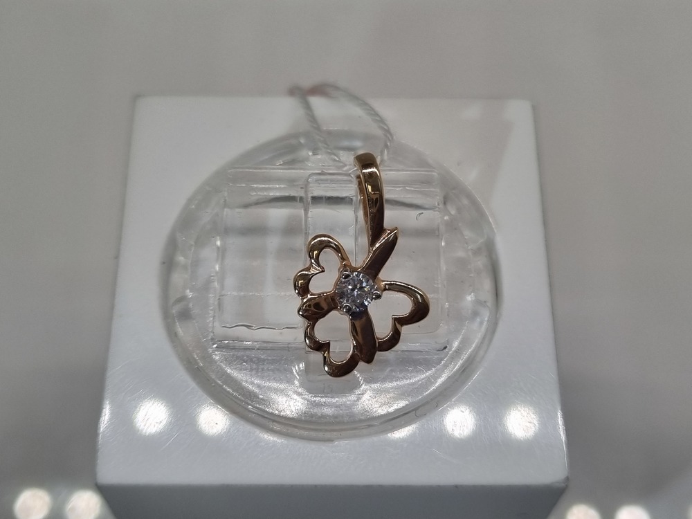 ПОДВЕСКА С КАМНЕМ (Au 585)