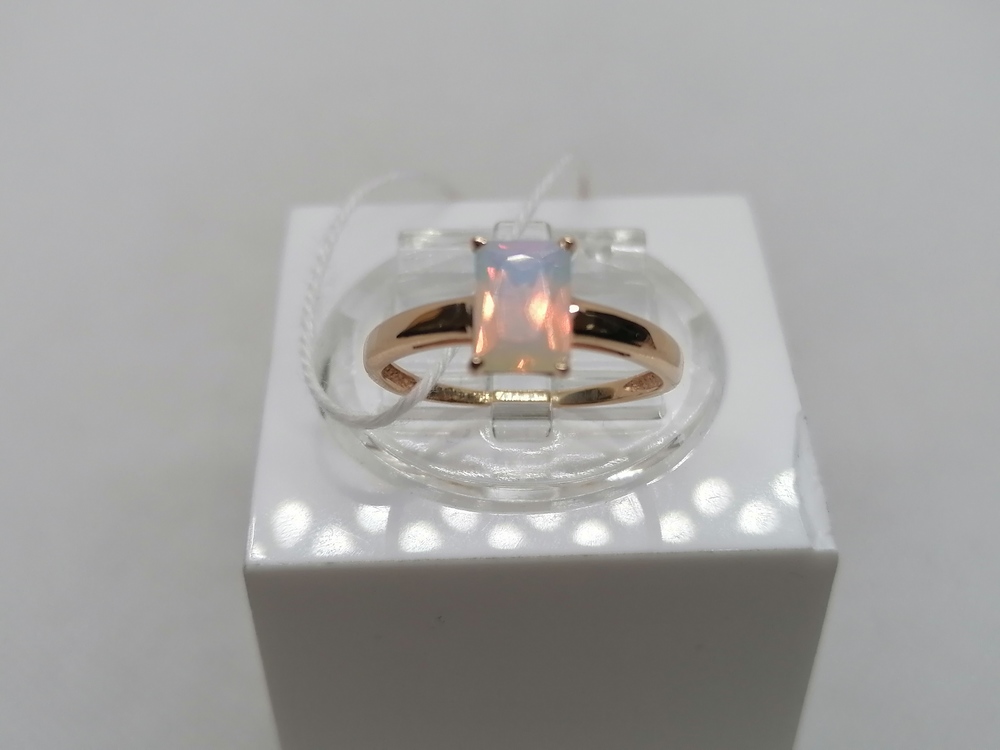 КОЛКМ585 КОЛЬЦО С КАМНЕМ (Au 585) КОЛКМ585 КОЛЬЦО С КАМНЕМ (Au 585)