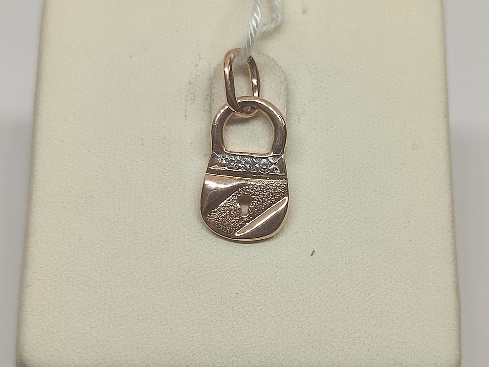 ПОДКМИ585 ПОДВЕСКА С КАМНЯМИ (Au 585)