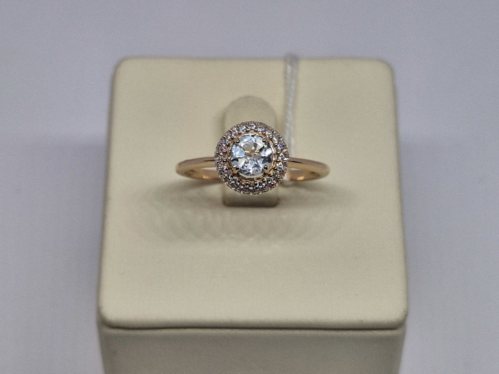 КОЛКМИ585 КОЛЬЦО С КАМНЯМИ (Au 585) КОЛКМИ585 КОЛЬЦО С КАМНЯМИ (Au 585)