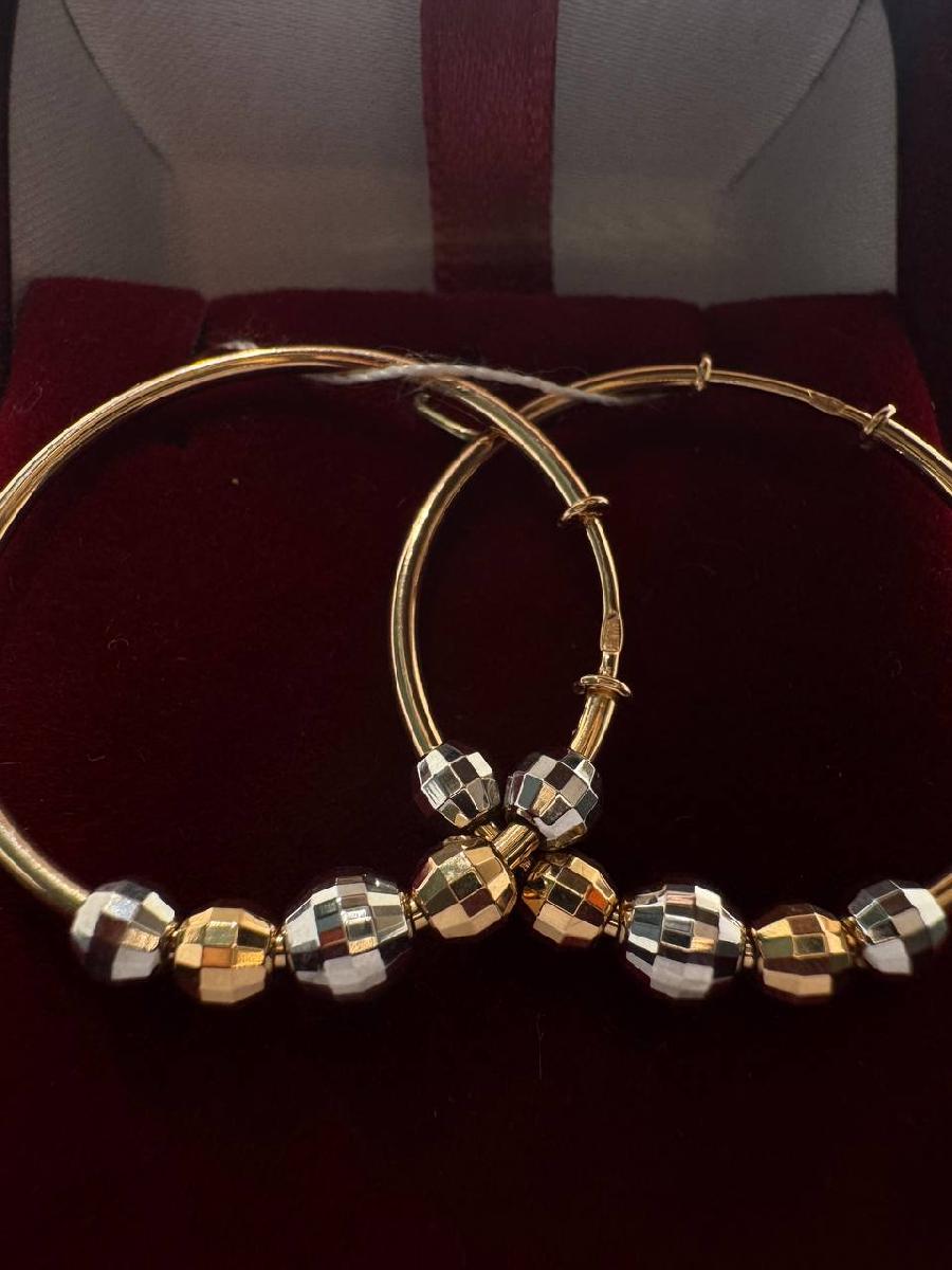 СЕРЬГИ КОНГО без камня (Au 585)