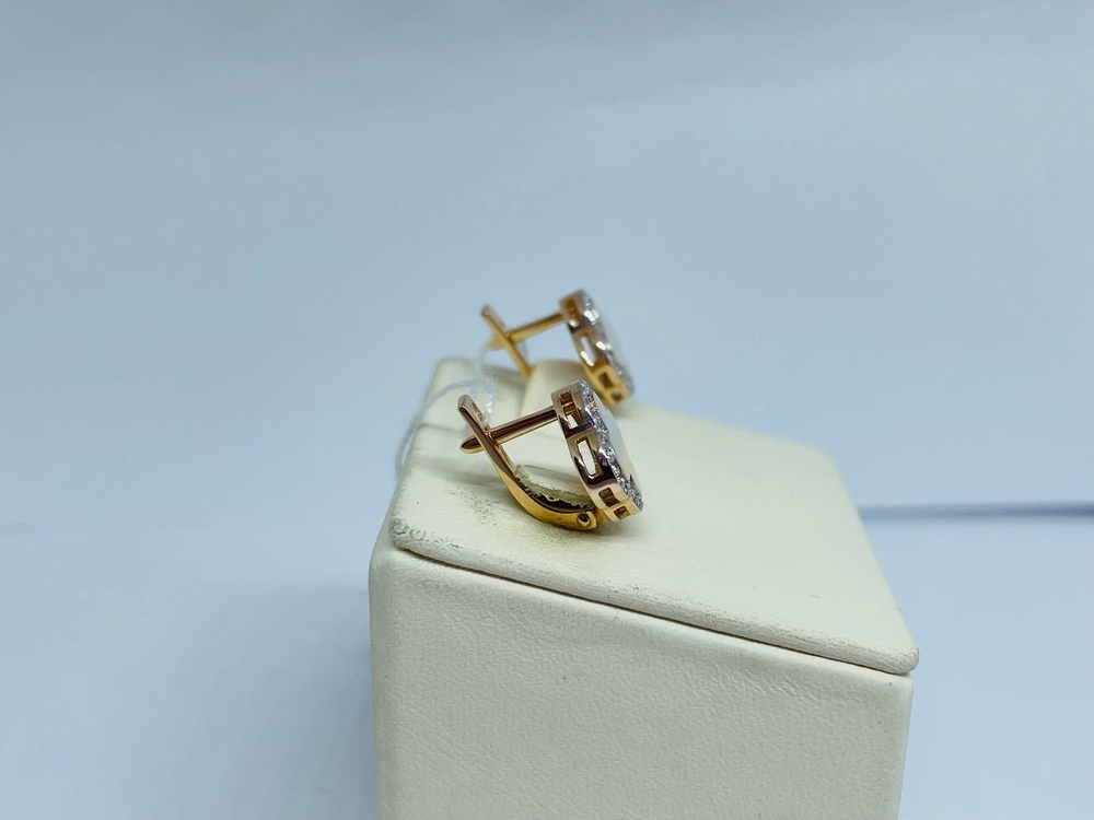 СЕРЬГИ С КАМНЯМИ (Au 585)