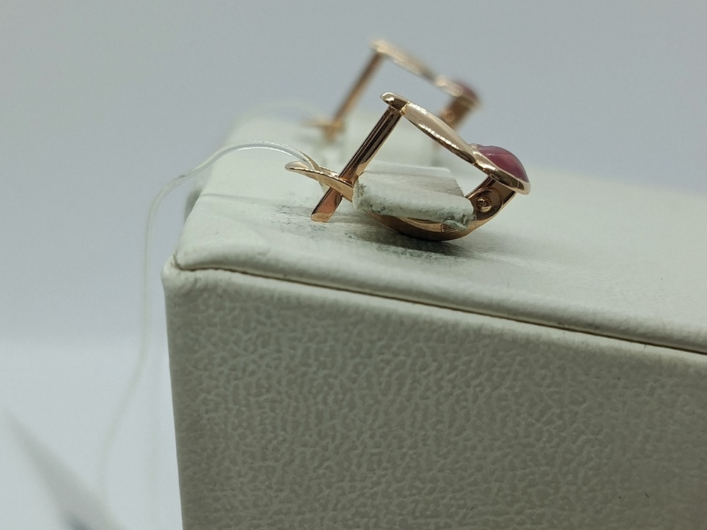 СЕРЬГИ ЭМАЛЬ (Au 585)